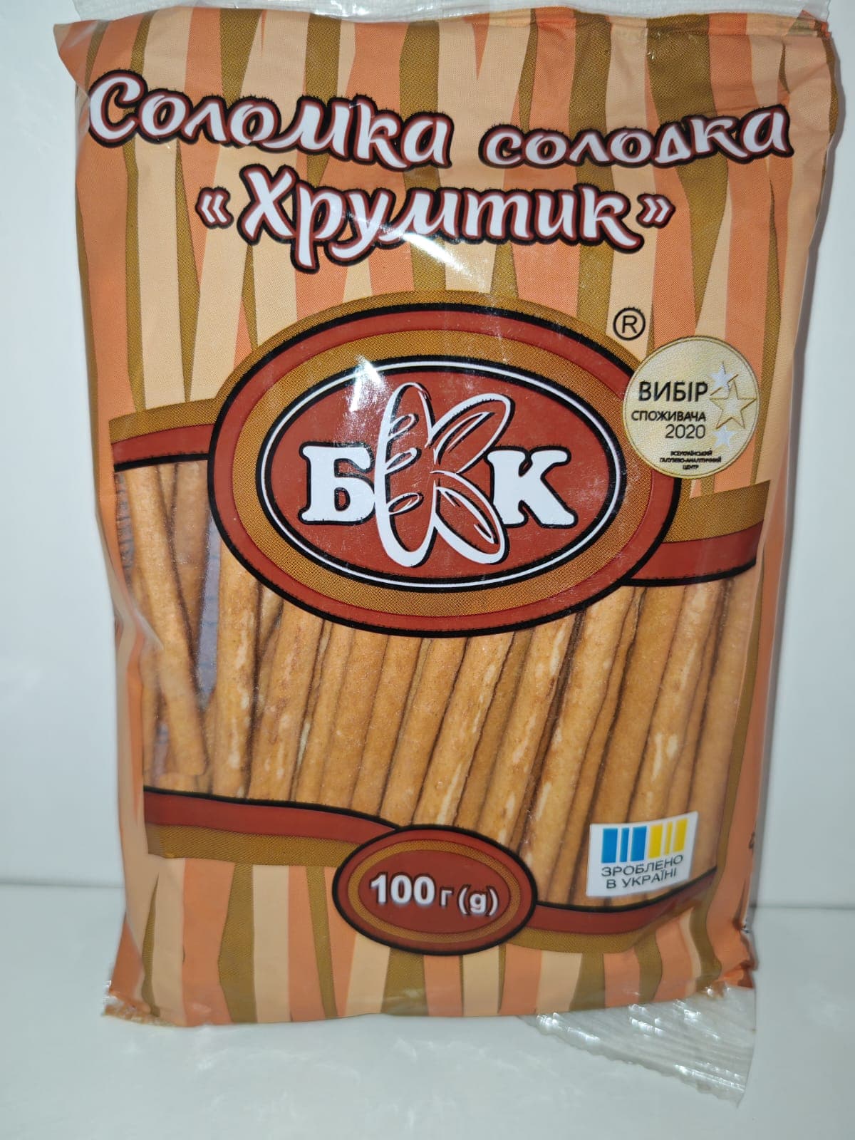 Соломка сладкая хрумтик БКК 1