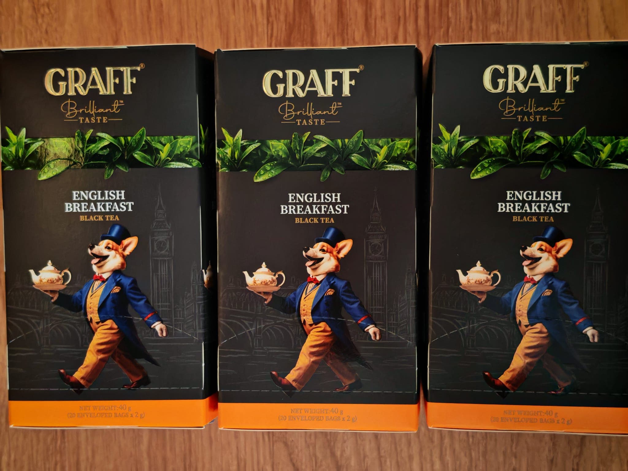 Чай черный Graff "English breakfast" 1
