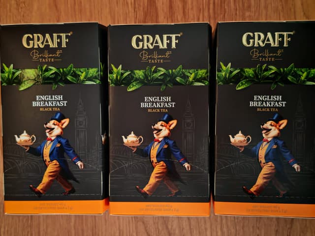 Чай черный Graff "English breakfast"