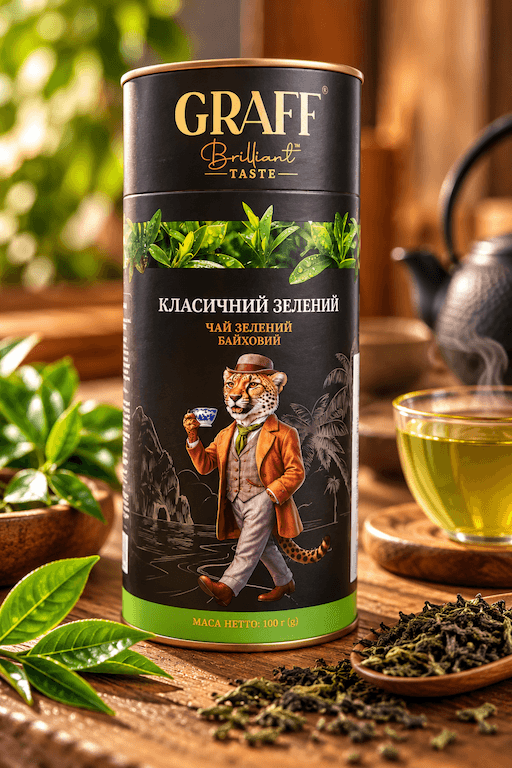 Чай зеленый Graff "Green classic"