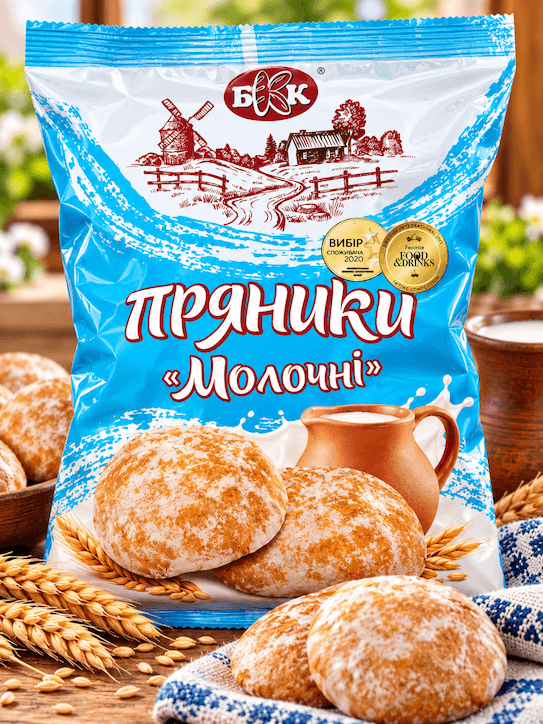 Пряники молочные БКК